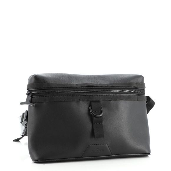 Louis Vuitton Messenger Bag Dark Infinity Leather with Monogram Eclipse Glaze Ca - Picture 2 of 7